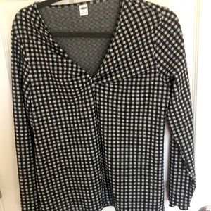 Checkered long sleeve